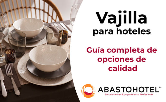 vajilla para hoteles